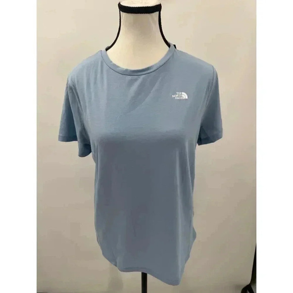 The North Face Women's Adventure Crew Neck Shirt Steel Blue Size M FlashDry-XD - Picture 3 of 7